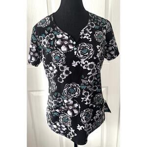 Womens Premiere Floral Scrub Size Small